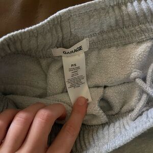 GARAGE GREY CARGO SWEATPANTS